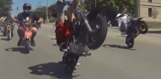 pit bike stunts