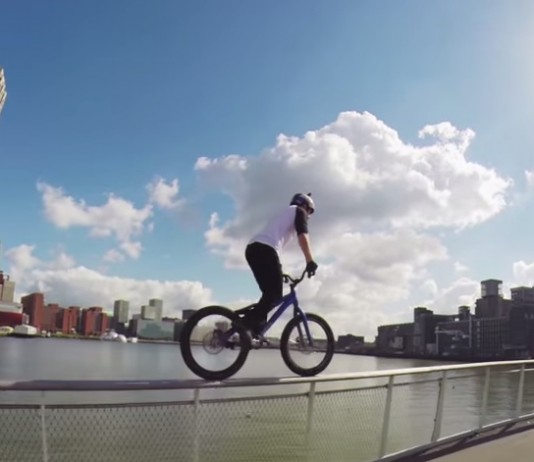 Danny MacAskill freeride à Rotterdam