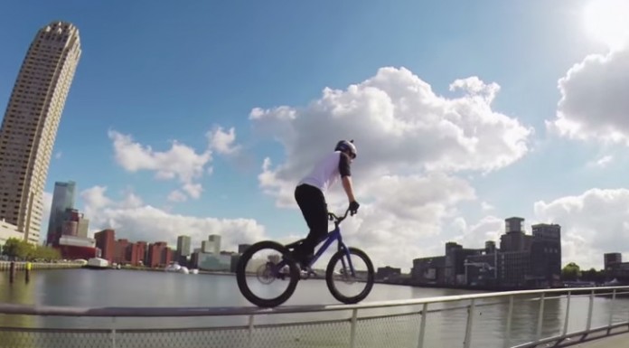 Danny MacAskill freeride à Rotterdam