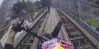 red bull trial roller coaster