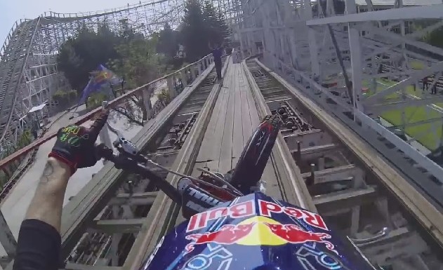 red bull trial roller coaster