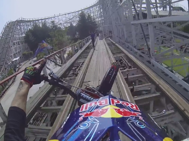 red bull trial roller coaster