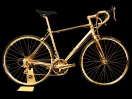 Vélo en Or 24K 01