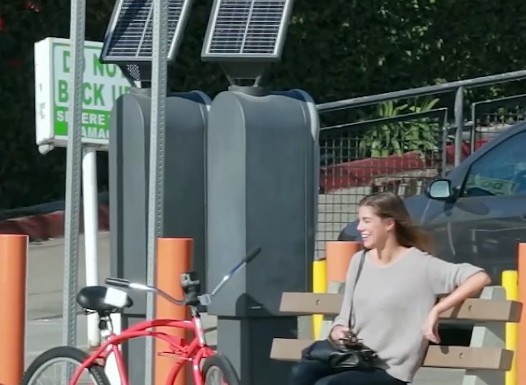 Vélo qui roule tout seul