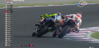 Rossi VS Marquez Argentine