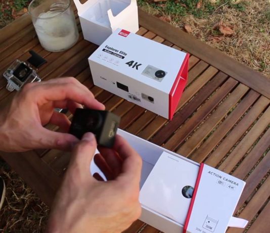Déballage de la caméra Elephone EleCam Explorer Elite 4K
