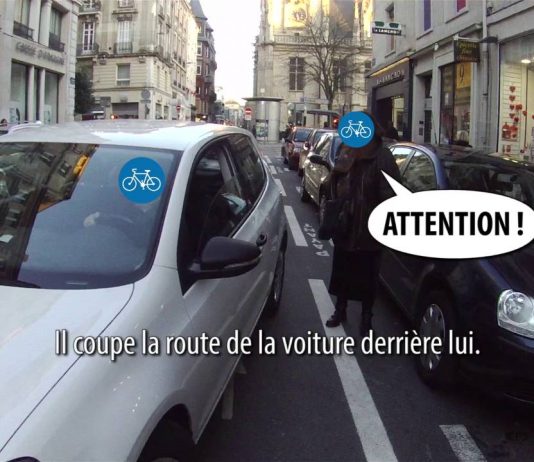 Un cycliste rouennais fait de la résistance face aux automobilistes Cycliste résistance