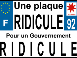 La nouvelle réglementation sur les immatriculations moto à venir pour juillet 2017 plaque d'immatriculation moto ridicule