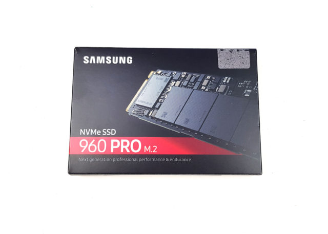 unboxing samsung SSD 960 PRO M.2