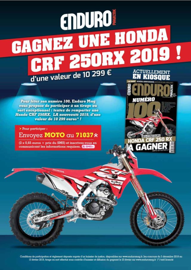 concours honda crf 250rx