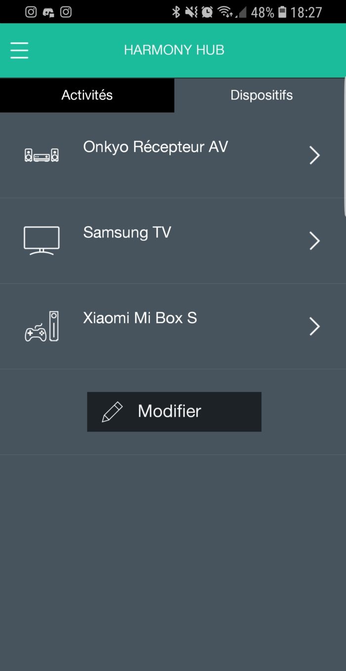 01 Xiaomi Mi Box S Harmony logitech