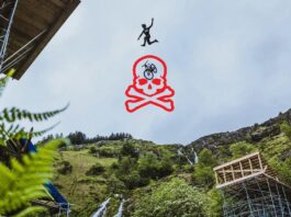 Jim Monro Red Bull HardLine River Gap Crash 2024