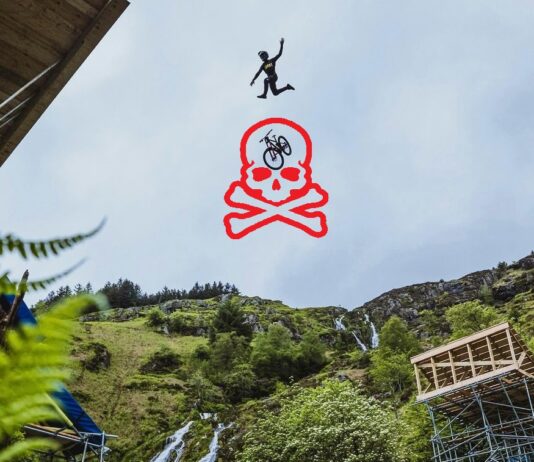 Jim Monro Red Bull HardLine River Gap Crash 2024