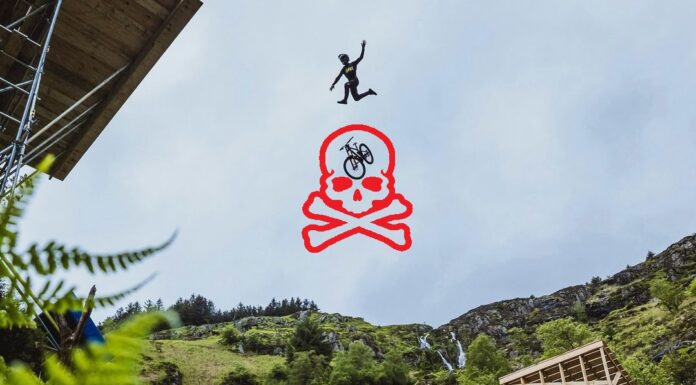 Jim Monro Red Bull HardLine River Gap Crash 2024