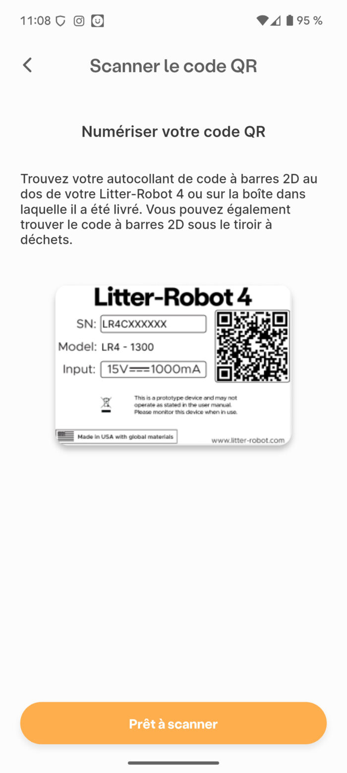 Configuration Wi Fi Robot Litter 4 07