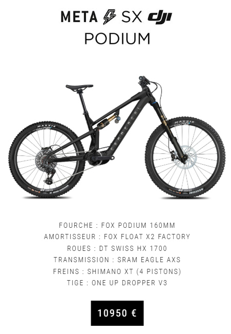 meta sx dji podium
