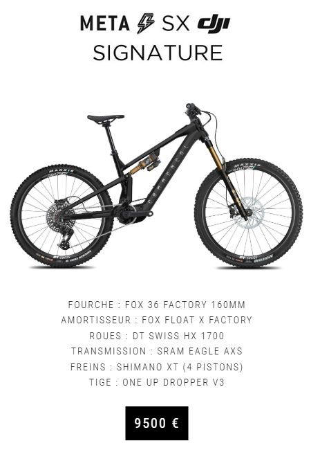 meta sx dji signature