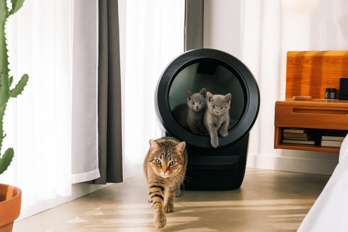 test litière connectée whisker litter robot 4