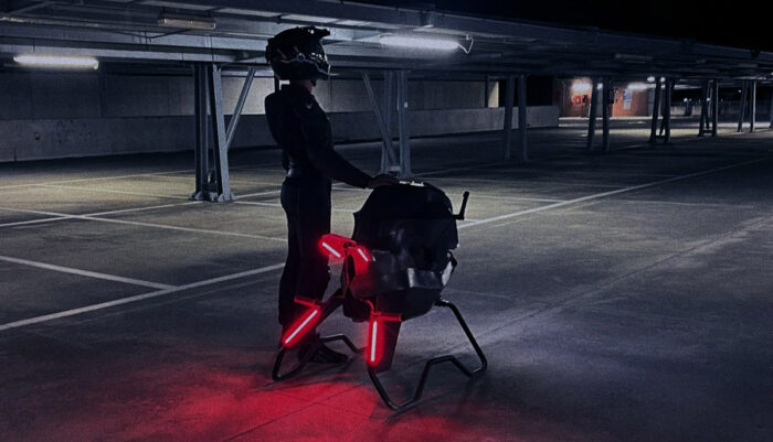 parking pour moto volante airbike ghost rider