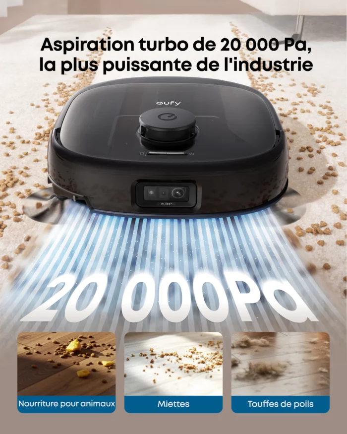 puissance d'aspiration eufy e25