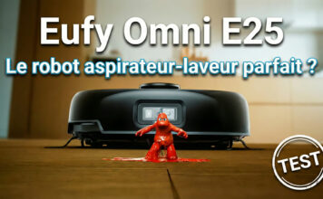 Test Eufy Omni E25, le robot aspirateur-laveur à rouleau au meilleur rapport qualité-prix ? test Eufy Omni E25 Review Tuto