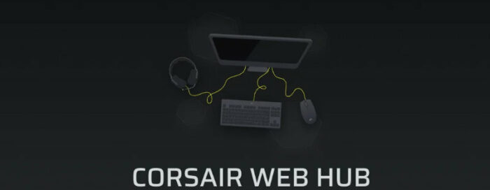 corsair web hub