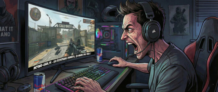 photo gamer énervé