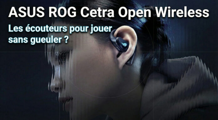 test ASUS ROG Cetra Open Wireless review gaming