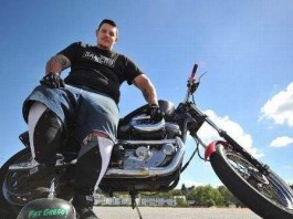 FatGreg fait du stunt en Harley dans la France a un incroyable talent 2015