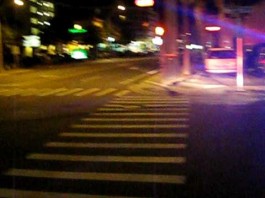 Flangrant délit de circle en pleine nuit