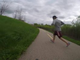 cycliste vs jogger