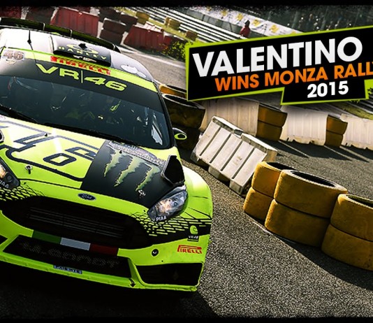 Valentino Rossi remporte le Monza Rally Show 2015