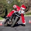 pere noel moto