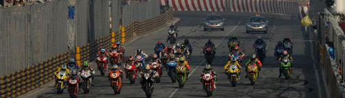Photo du départ du Grand Prix de Macao 2008